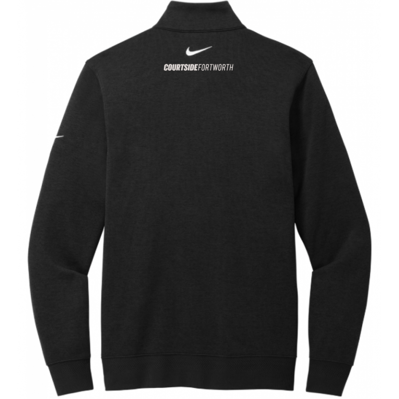 Men's Black Courtside United Volleyball Club Nike Dri-Fit ½ Zip