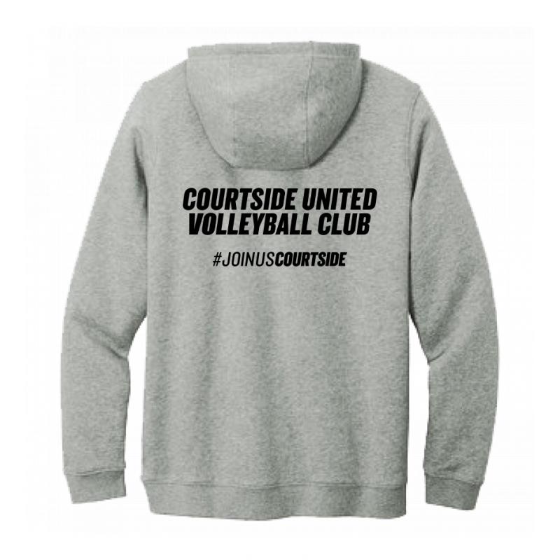 Grey Heather Men's Courtside United Volleyball Club Nike Hoodie