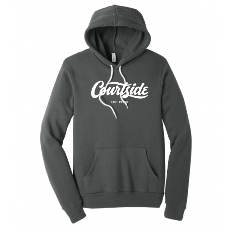 Asphalt Unisex Courtside Fort Worth Classic Hoodie