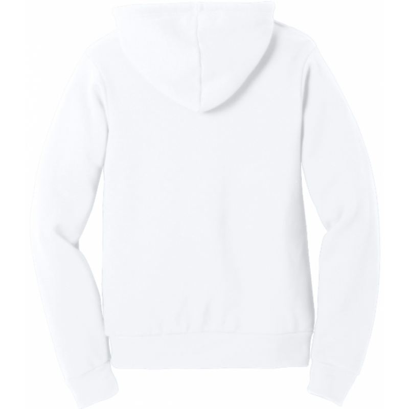 White Unisex Courtside Fort Worth Classic Hoodie