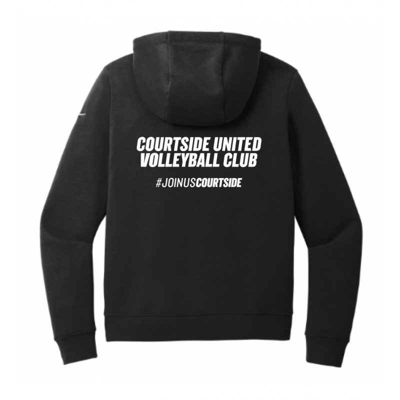 Black Women's Courtside United Volleyball Club Nike Hoodie