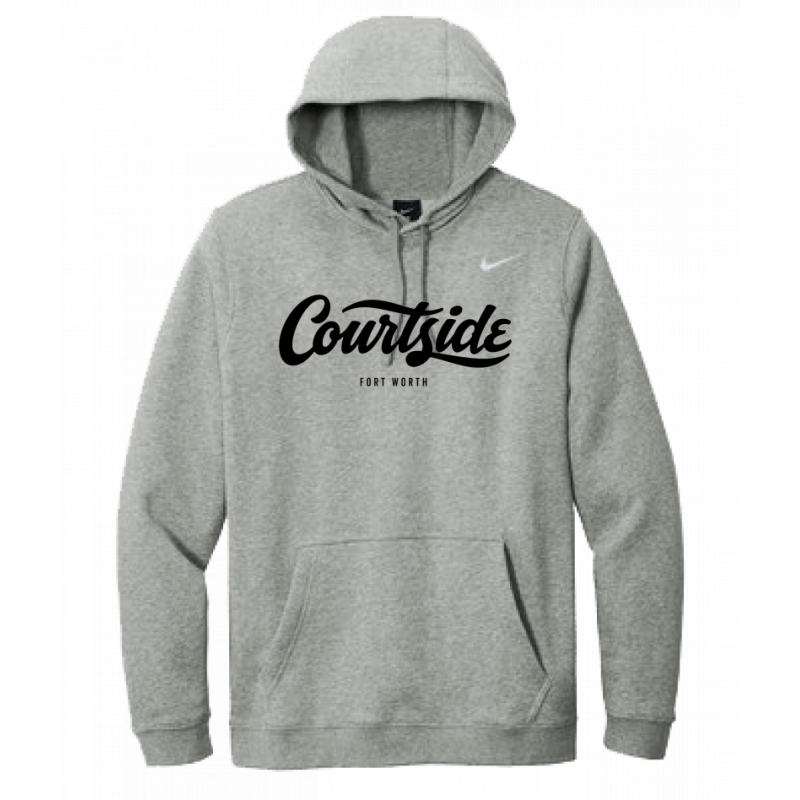 Grey Heather Men's Courtside Fort Worth Classic Nike Hoodie