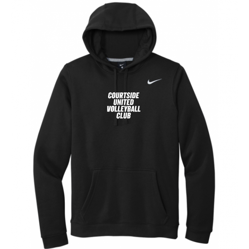 Black Men's Courtside United Volleyball Club Icon Nike Hoodie