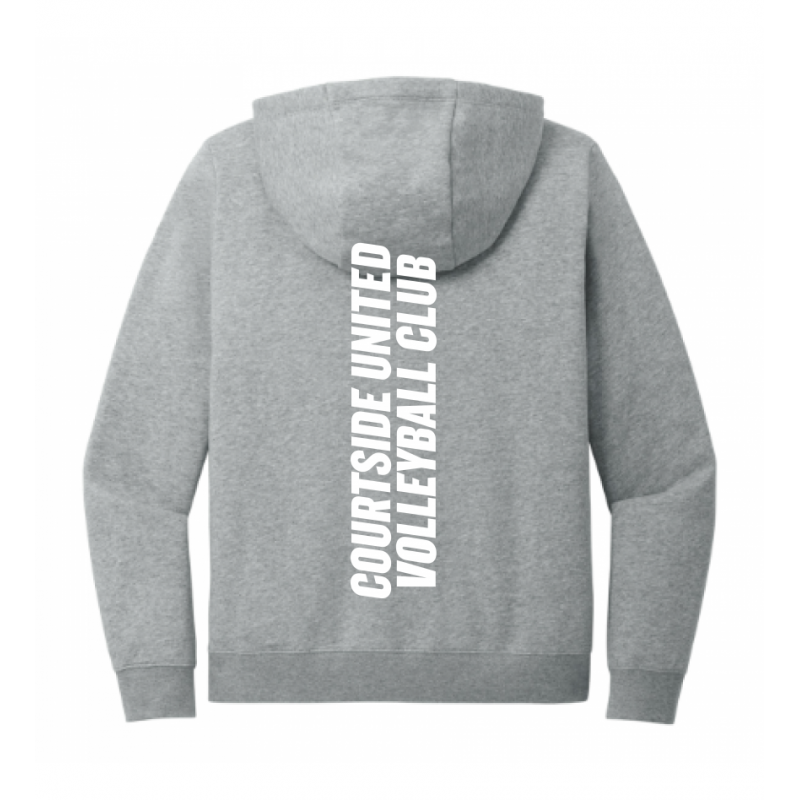 Grey Heather Women's Courtside United Volleyball Club Icon Nike Hoodie