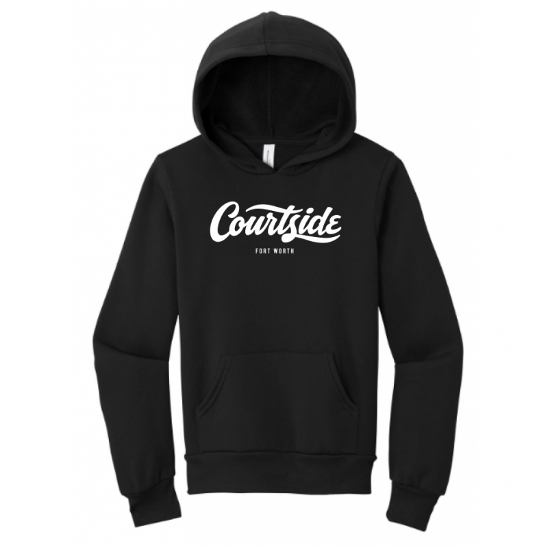 Black Youth Courtside Fort Worth Classic Hoodie