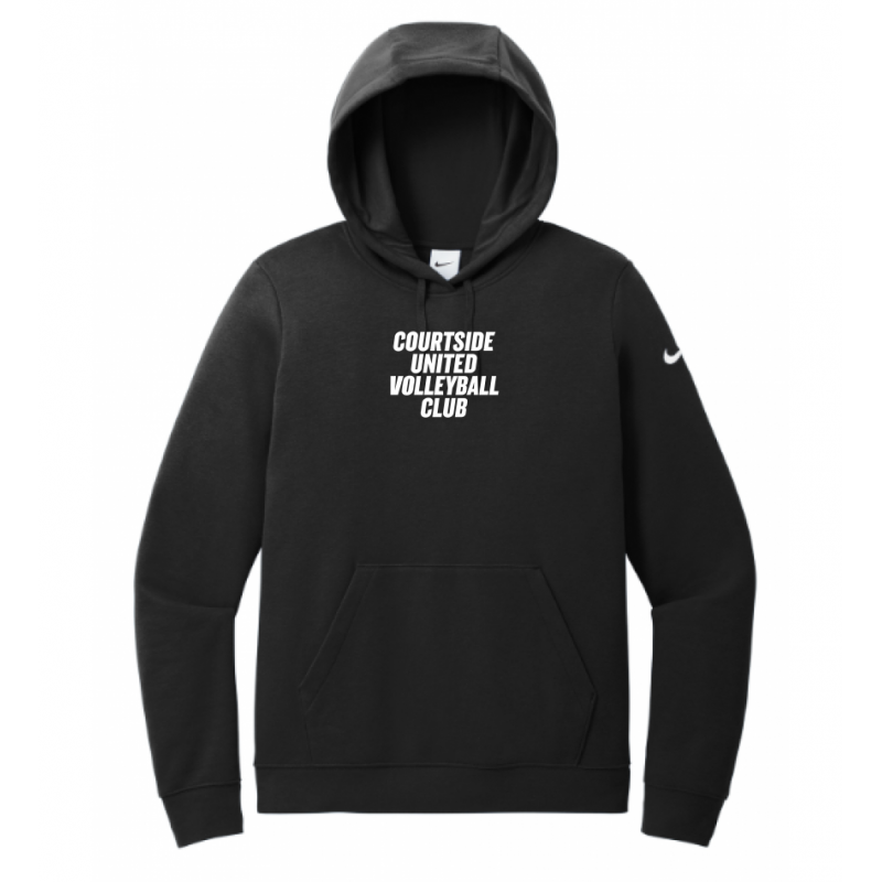 Black Women's Courtside United Volleyball Club Icon Nike Hoodie