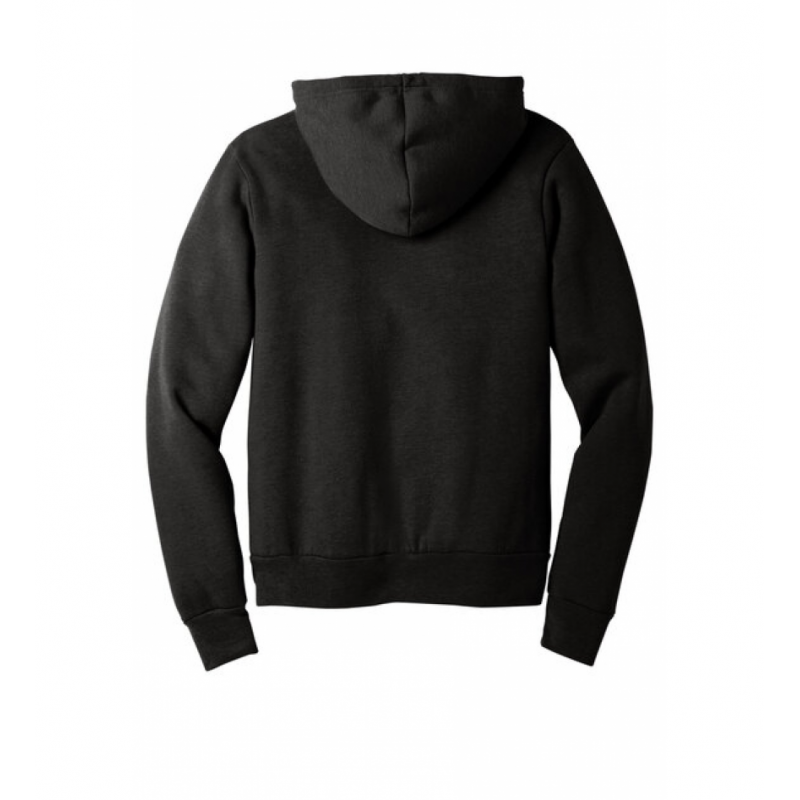 Black Heather Unisex Courtside Fort Worth Classic Hoodie