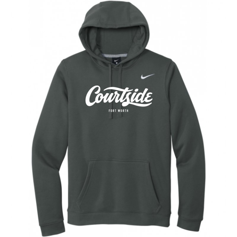 Anthracite Men's Courtside Fort Worth Classic Nike Hoodie